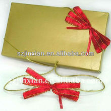 Small Red Bow With Stretch Loop For Gift Card